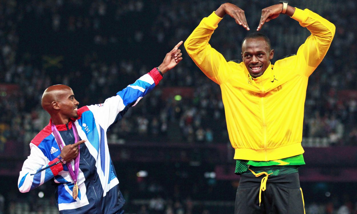 MO FARAH BOLT MO FARAH BOLT